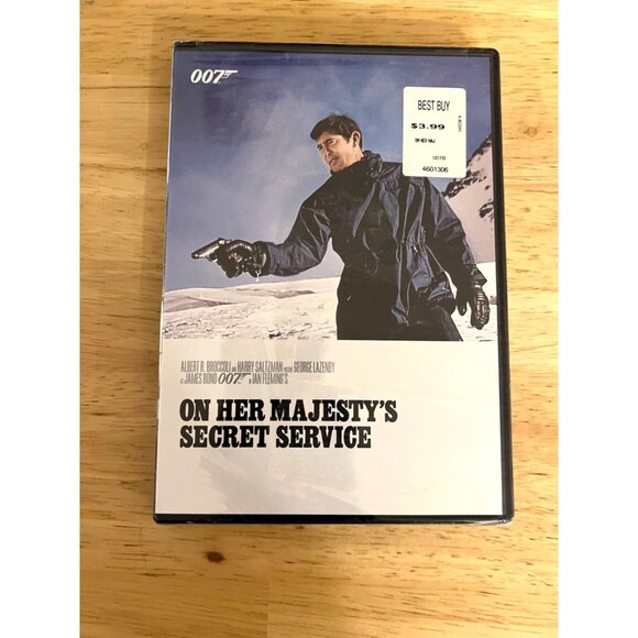 On Her Majestys Secret Service 1969 DVD Collectors Edition George Lazenby Pre-Ow - Picture 1 of 4